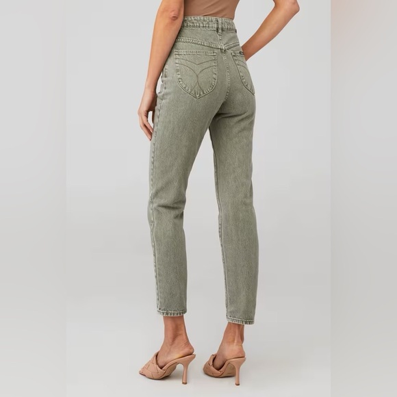 ROLLA’S DUSTERS HIGH RISE SLIM FIT JEANS — SIZE 26 GREEN - Picture 3 of 14